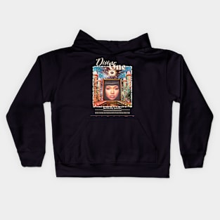 Divine femininity Goddess graphic design Kids Hoodie